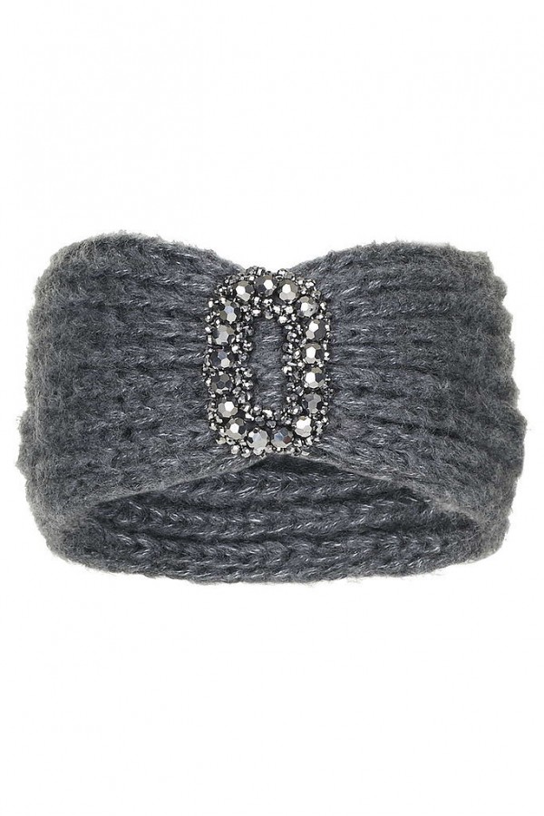 Embellished-Knit-Headband