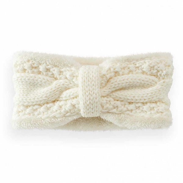 Knotted-Cable-Knit-Headband